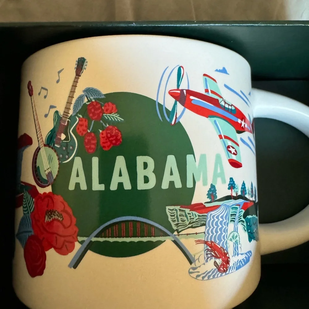 COPY - New With Tags 2024 Starbucks Discovery Series Alabama Coffee Mug Just Re… - Picture 6 of 6